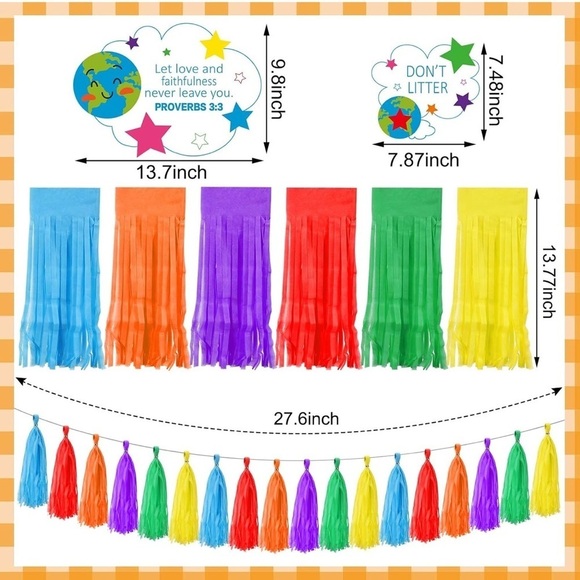 Trunk-or-Treat Decorating Kit - Multicolor Be kind - Picture 4 of 5